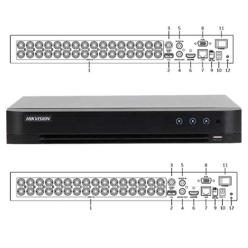 Thông số đầu ghi camera 32 kênh Hikvision DS-7232HGHI-K2