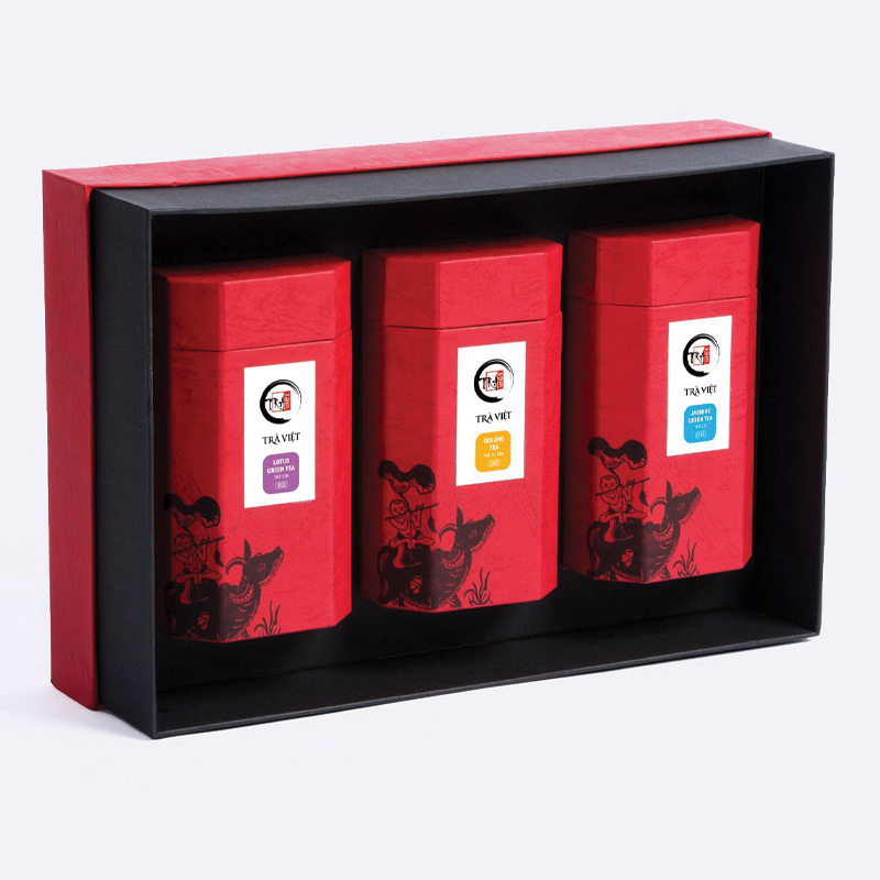 Camera Hik tặng hộp Quà Tặng Trà Shan Tuyết cổ thụ cao cấp